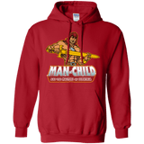 Sweatshirts Red / S Man Child Pullover Hoodie