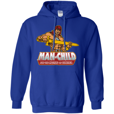 Sweatshirts Royal / S Man Child Pullover Hoodie