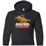 Sweatshirts Black / YS Man Child Youth Hoodie