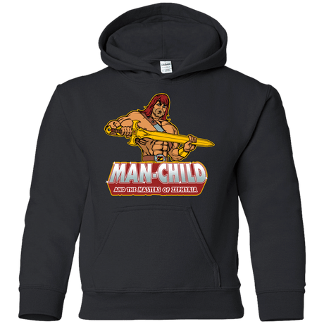 Sweatshirts Black / YS Man Child Youth Hoodie
