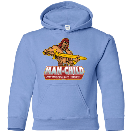Sweatshirts Carolina Blue / YS Man Child Youth Hoodie