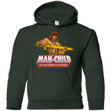 Sweatshirts Forest Green / YS Man Child Youth Hoodie