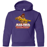 Sweatshirts Purple / YS Man Child Youth Hoodie