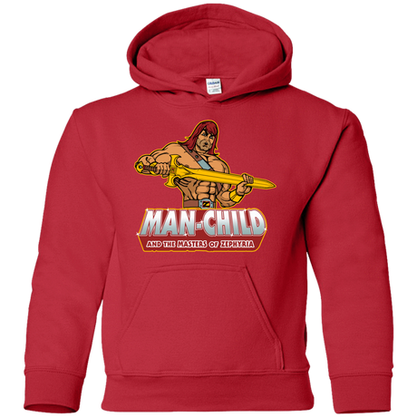 Sweatshirts Red / YS Man Child Youth Hoodie