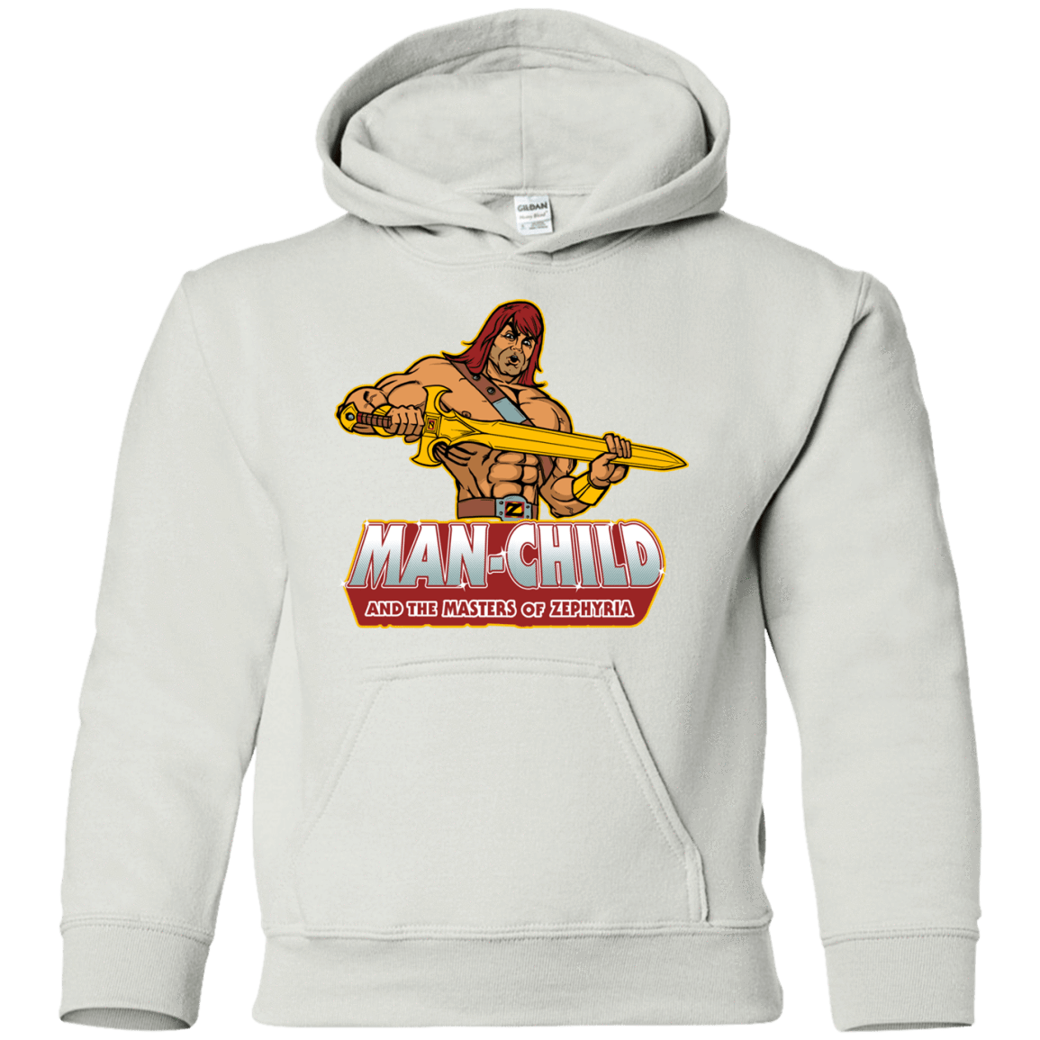 Sweatshirts White / YS Man Child Youth Hoodie