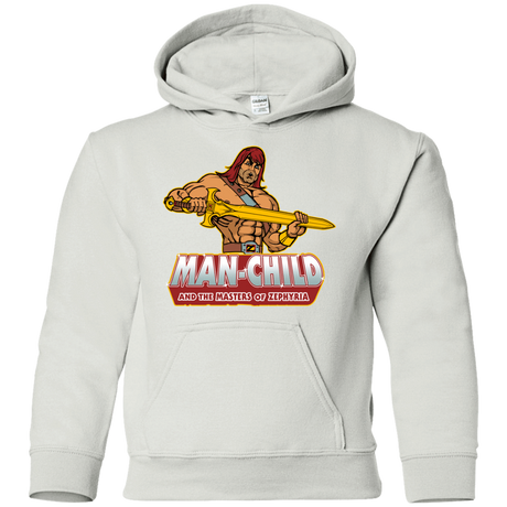 Sweatshirts White / YS Man Child Youth Hoodie