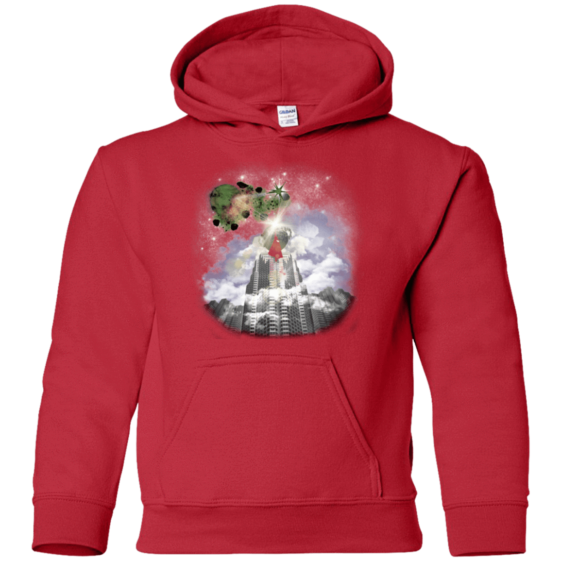Sweatshirts Red / YS Man of Tomorrow Youth Hoodie