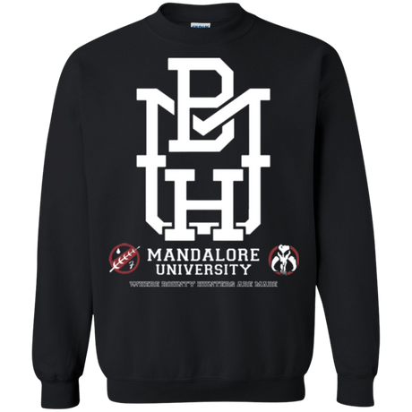 Sweatshirts Black / Small Mandalore U Crewneck Sweatshirt