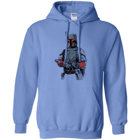 Sweatshirts Carolina Blue / Small Mandalorian Bounty Hunter Pullover Hoodie