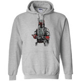 Sweatshirts Sport Grey / Small Mandalorian Bounty Hunter Pullover Hoodie