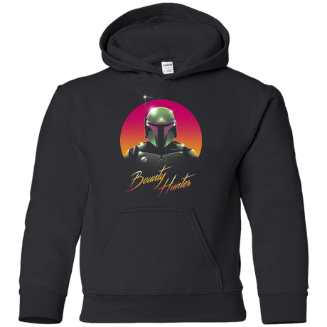 Sweatshirts Black / YS Mandalorian Hunter Youth Hoodie