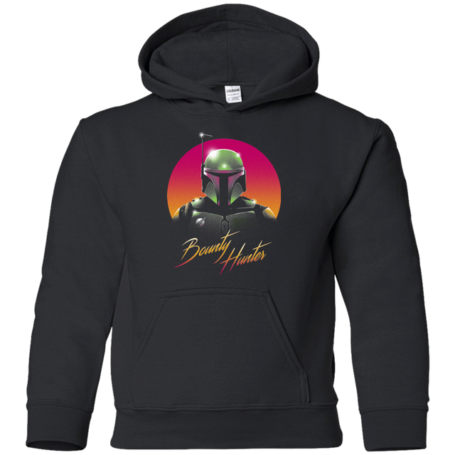 Sweatshirts Black / YS Mandalorian Hunter Youth Hoodie