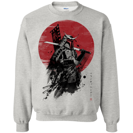 Sweatshirts Ash / Small Mandalorian Samurai Crewneck Sweatshirt