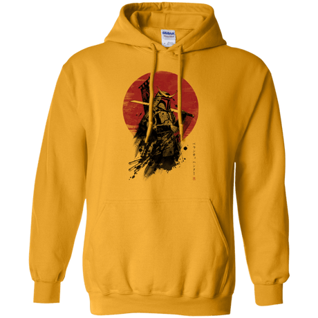 Sweatshirts Gold / Small Mandalorian Samurai Pullover Hoodie