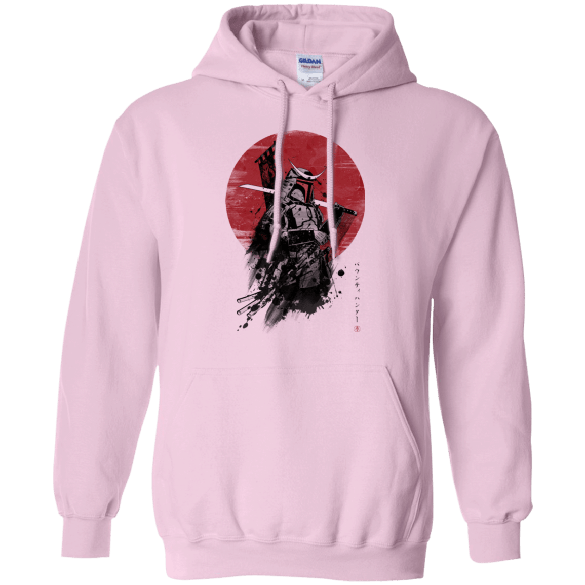 Sweatshirts Light Pink / Small Mandalorian Samurai Pullover Hoodie