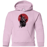 Sweatshirts Light Pink / YS Mandalorian Samurai Youth Hoodie