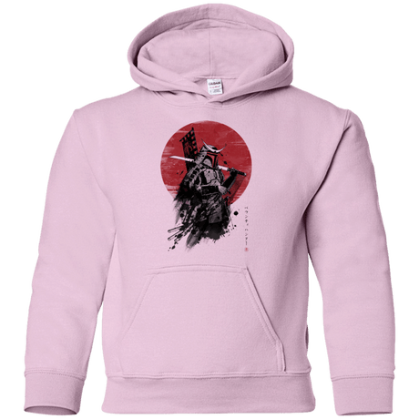 Sweatshirts Light Pink / YS Mandalorian Samurai Youth Hoodie