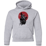 Sweatshirts Sport Grey / YS Mandalorian Samurai Youth Hoodie