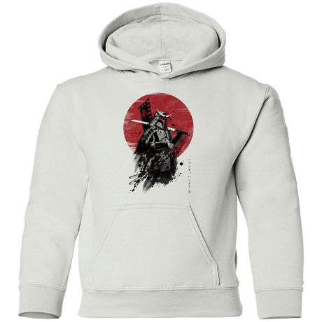 Sweatshirts White / YS Mandalorian Samurai Youth Hoodie
