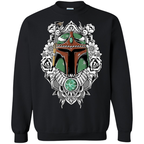 Sweatshirts Black / S Mandalorian Warrior Crewneck Sweatshirt