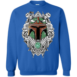 Sweatshirts Royal / S Mandalorian Warrior Crewneck Sweatshirt