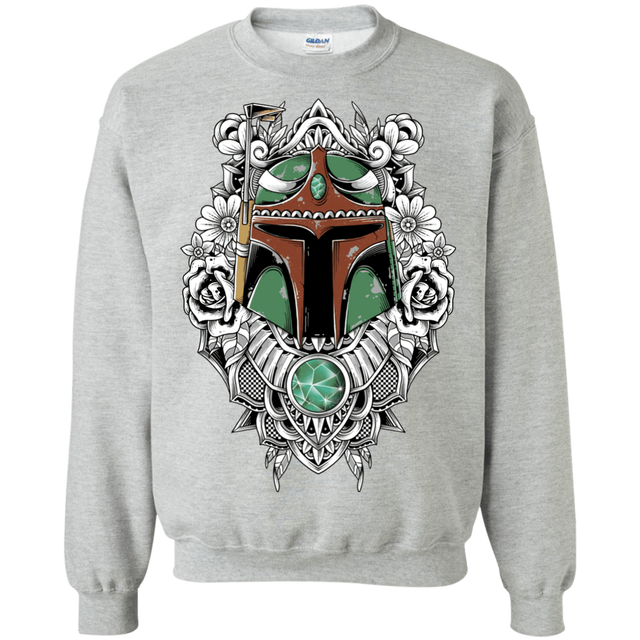 Sweatshirts Sport Grey / S Mandalorian Warrior Crewneck Sweatshirt