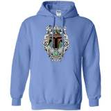 Sweatshirts Carolina Blue / S Mandalorian Warrior Pullover Hoodie