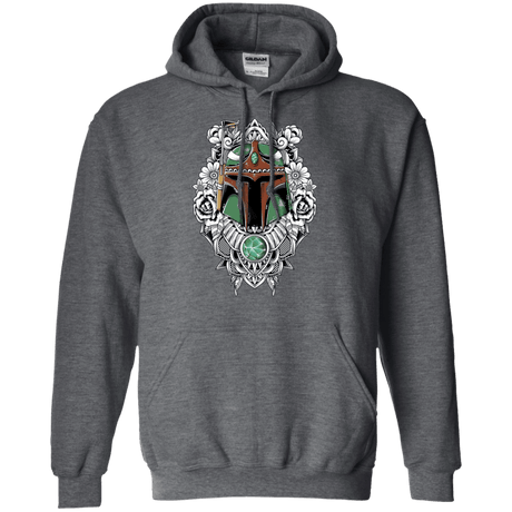 Sweatshirts Dark Heather / S Mandalorian Warrior Pullover Hoodie