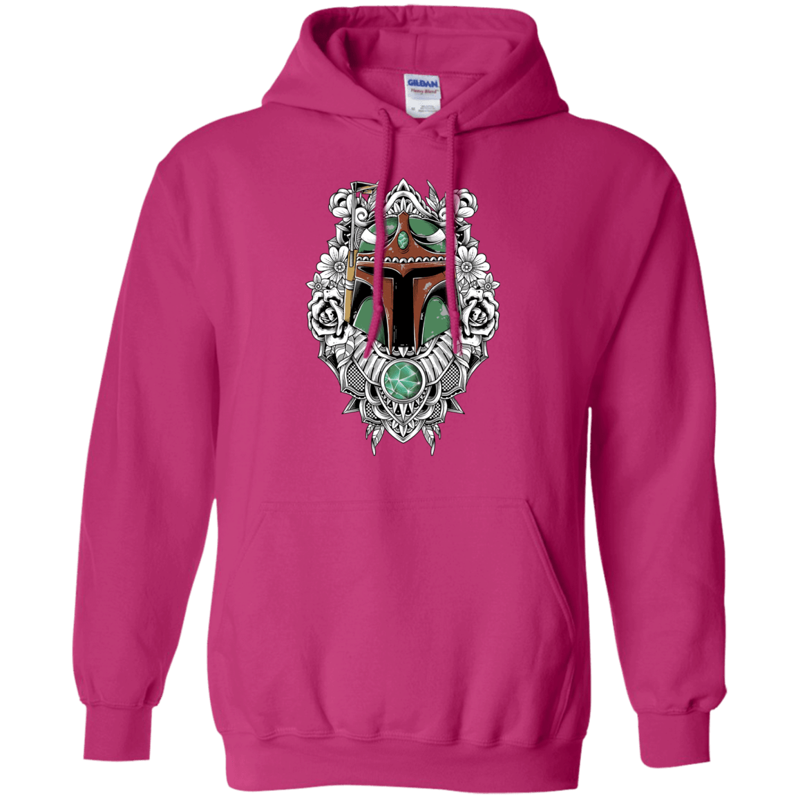 Sweatshirts Heliconia / S Mandalorian Warrior Pullover Hoodie