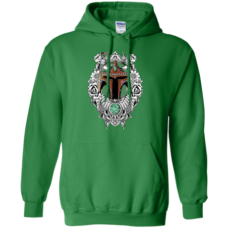 Sweatshirts Irish Green / S Mandalorian Warrior Pullover Hoodie
