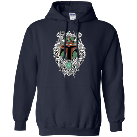 Sweatshirts Navy / S Mandalorian Warrior Pullover Hoodie
