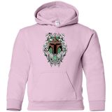 Sweatshirts Light Pink / YS Mandalorian Warrior Youth Hoodie
