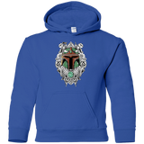 Sweatshirts Royal / YS Mandalorian Warrior Youth Hoodie