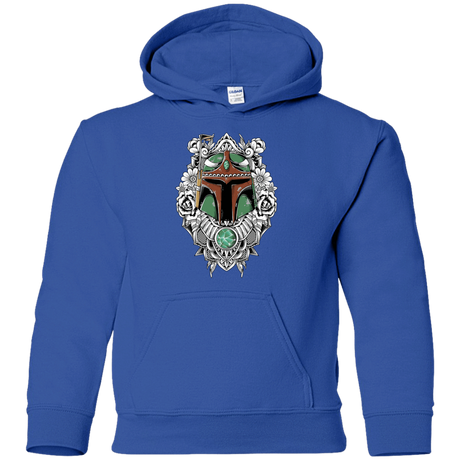 Sweatshirts Royal / YS Mandalorian Warrior Youth Hoodie