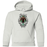 Sweatshirts White / YS Mandalorian Warrior Youth Hoodie