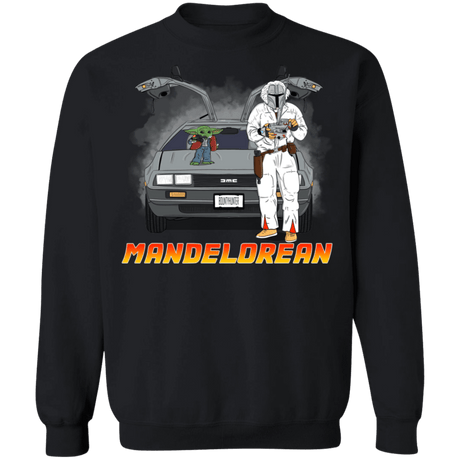 Sweatshirts Black / S MandElorean Crewneck Sweatshirt