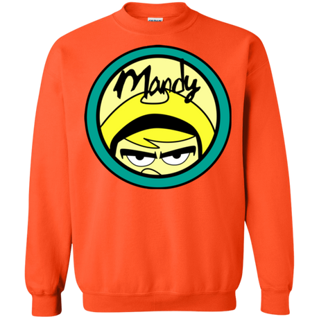 Sweatshirts Orange / Small Mandy Crewneck Sweatshirt