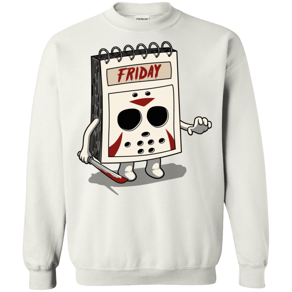 Sweatshirts White / S Manic Friday Crewneck Sweatshirt