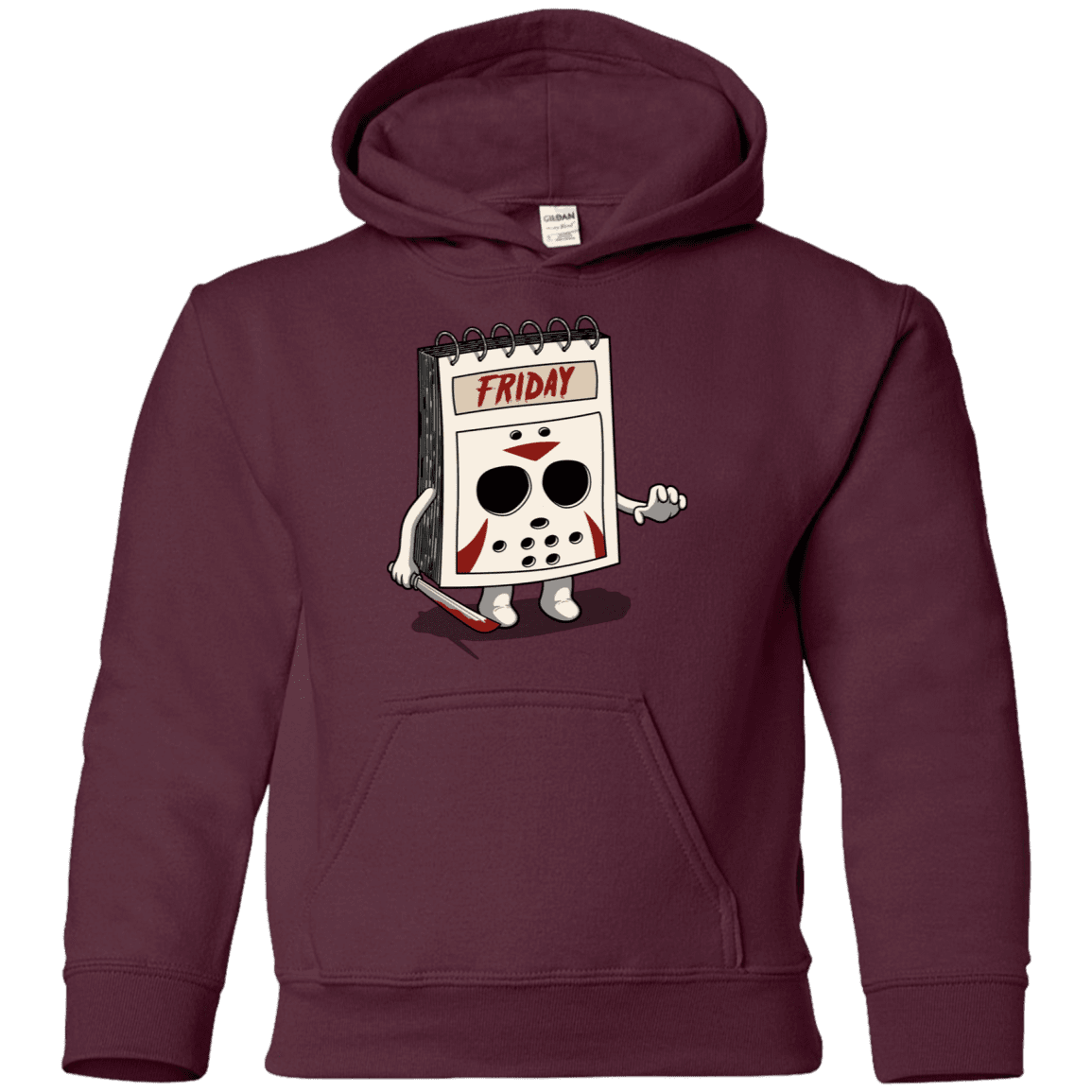 Sweatshirts Maroon / YS Manic Friday Youth Hoodie