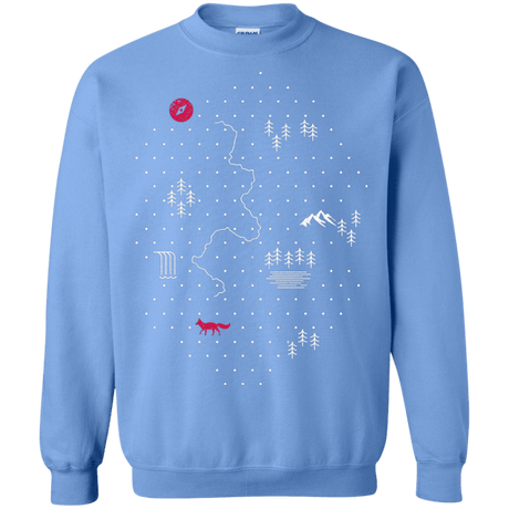 Sweatshirts Carolina Blue / S Map of Nature Crewneck Sweatshirt