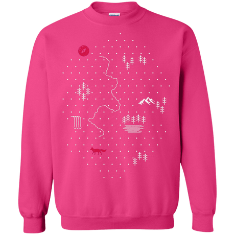 Sweatshirts Heliconia / S Map of Nature Crewneck Sweatshirt