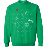 Sweatshirts Irish Green / S Map of Nature Crewneck Sweatshirt