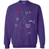 Sweatshirts Purple / S Map of Nature Crewneck Sweatshirt
