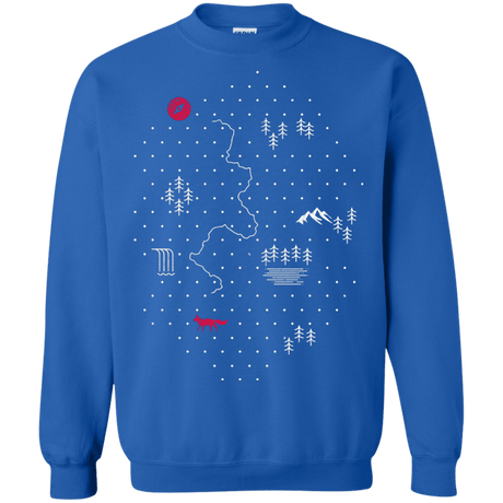 Sweatshirts Royal / S Map of Nature Crewneck Sweatshirt