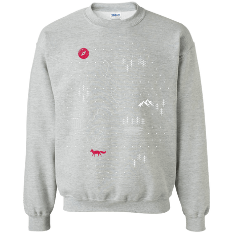 Sweatshirts Sport Grey / S Map of Nature Crewneck Sweatshirt