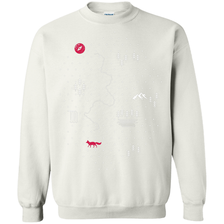 Sweatshirts White / S Map of Nature Crewneck Sweatshirt