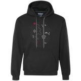 Sweatshirts Black / S Map of Nature Premium Fleece Hoodie