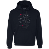 Sweatshirts Navy / S Map of Nature Premium Fleece Hoodie