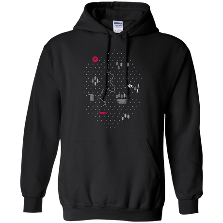 Sweatshirts Black / S Map of Nature Pullover Hoodie