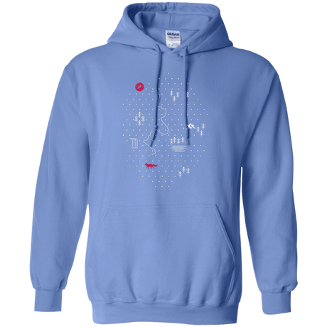 Sweatshirts Carolina Blue / S Map of Nature Pullover Hoodie